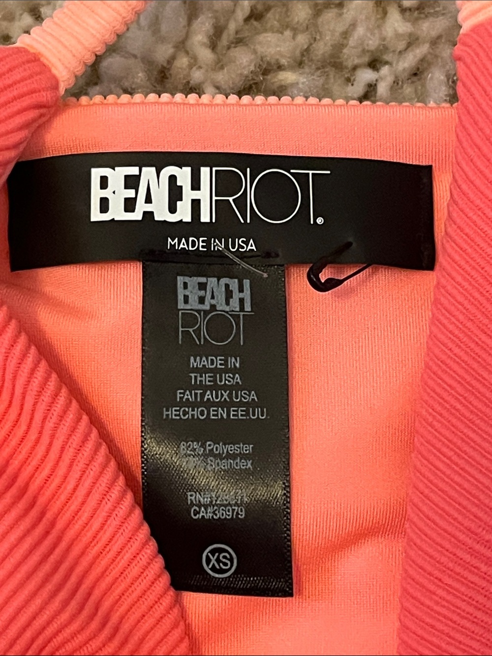NWT BEACH RIOT LESLIE COLORBLOCK SWIMSUIT - Picture 8 of 9